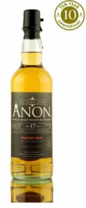 Anon. Batch #2 – 17 yo, peated from Orkney  – Abbey Whisky 10th Anniversary