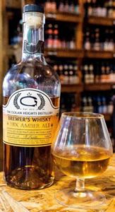 Golan Heights distillery – Brewer’s Whisky BBX Amber (Distilled Beer)