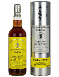 Glenlivet 2007 , 11 yo Signatory for TWB